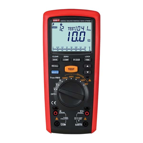 UNI-T UT505A Insulation Meter- 1 Kv 20GΩ